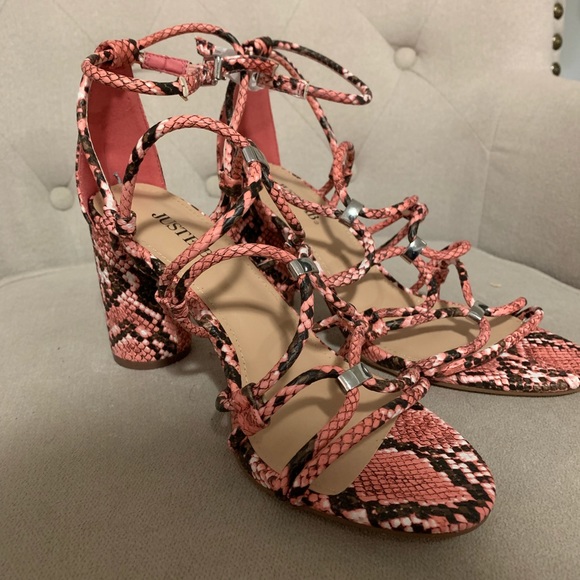 Croc Cut out Sandals - Picture 2 of 5